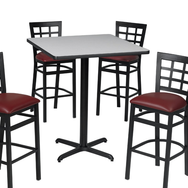 Premier Hospitality Furniture Bar Height Pedestal Dining Table Wayfair